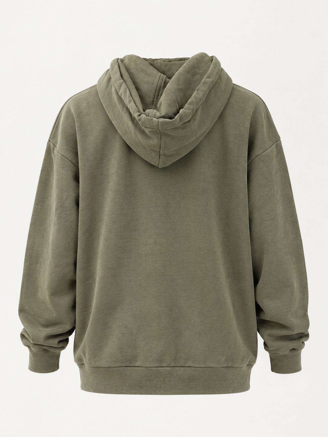 Army Wash Hoodie — back view
