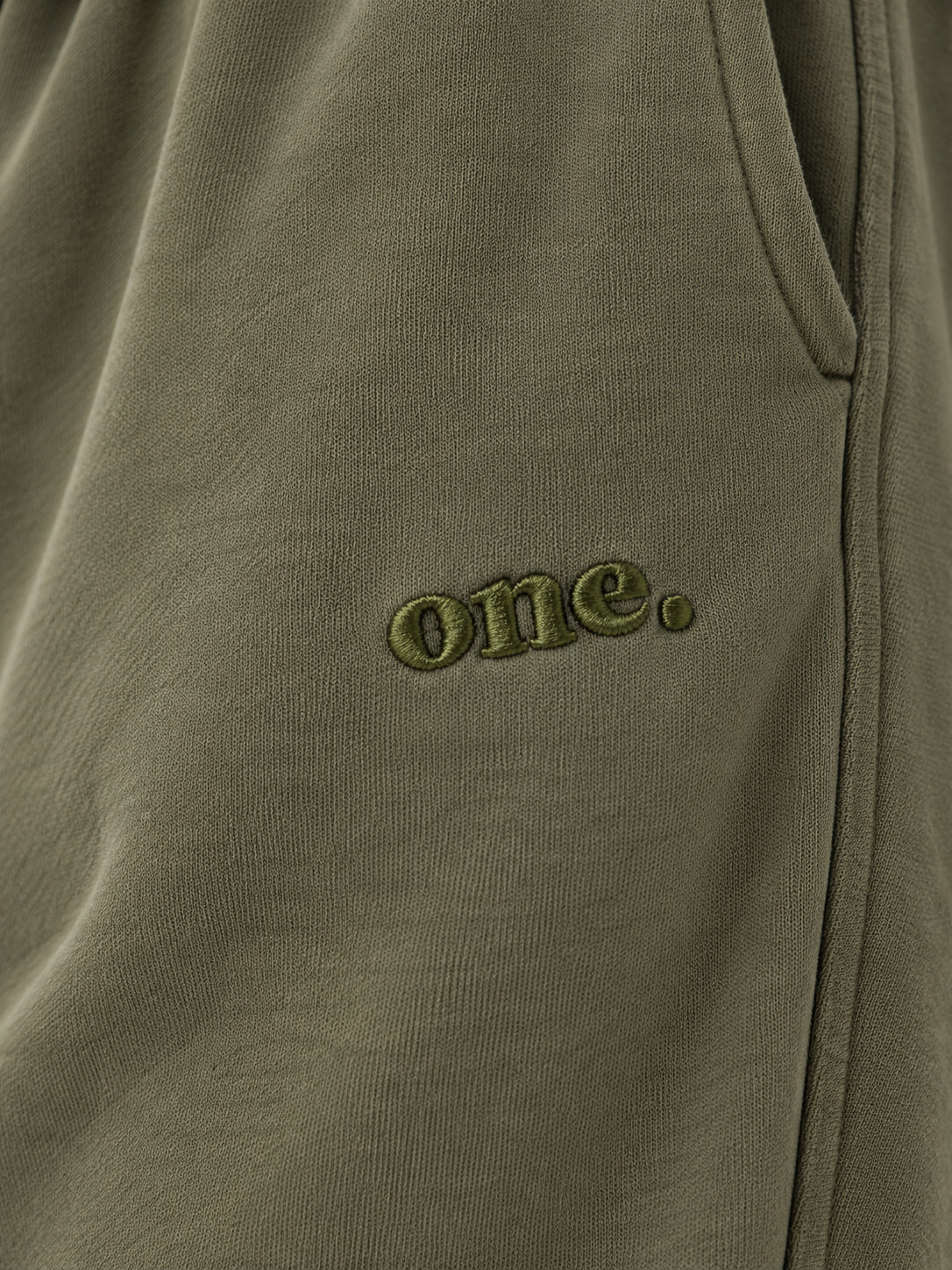 Army Wash Jogger — detail view