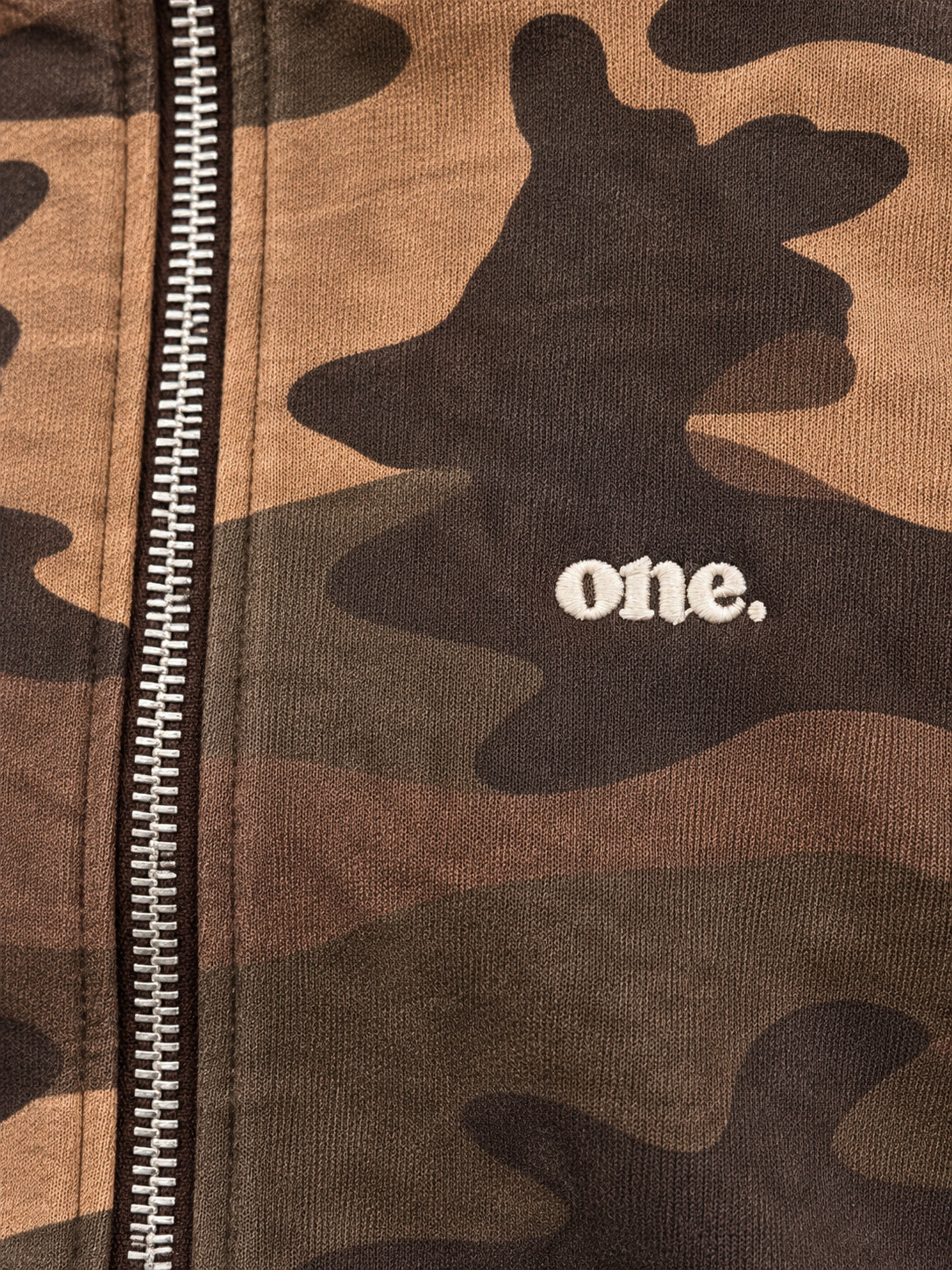 Cameo Street Zip Hoodie — detail view