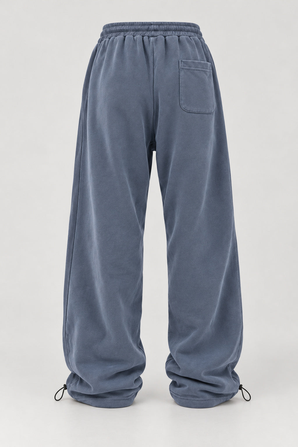 Denim Wash Jogger — back view