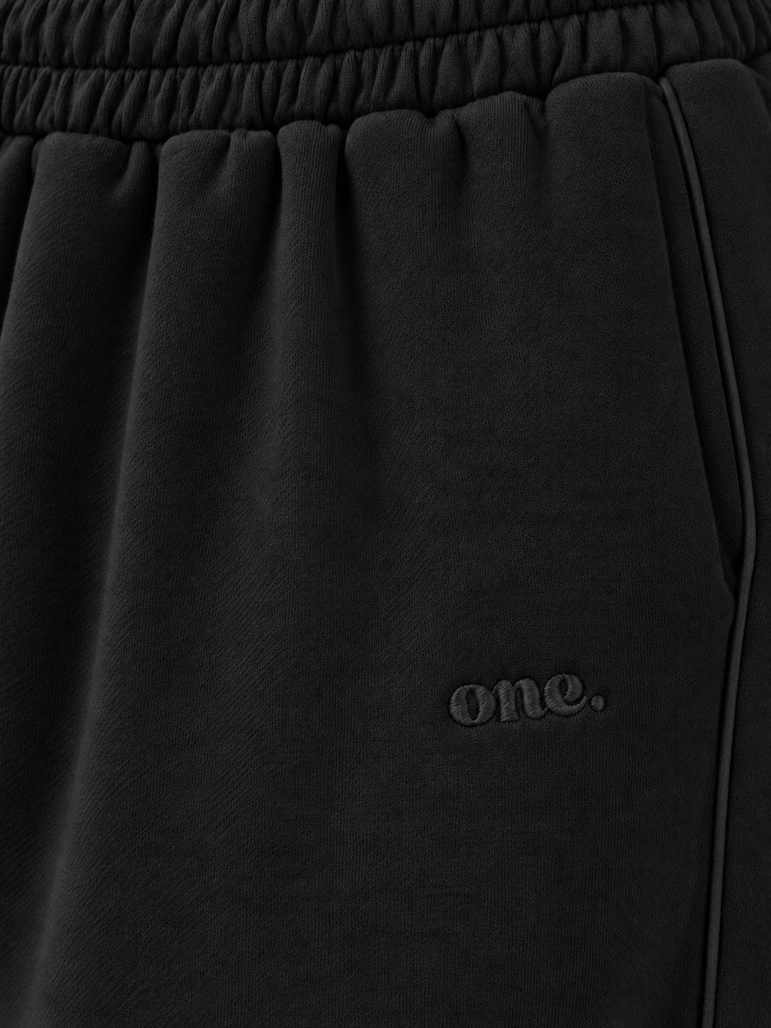 Must-Have Black Jogger — detail