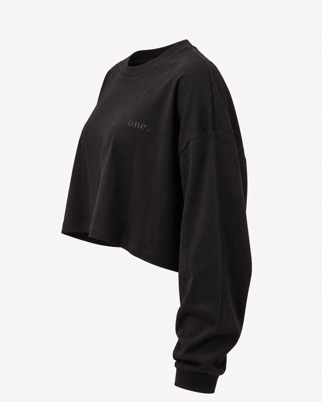 Studio Core Crop Black — צד