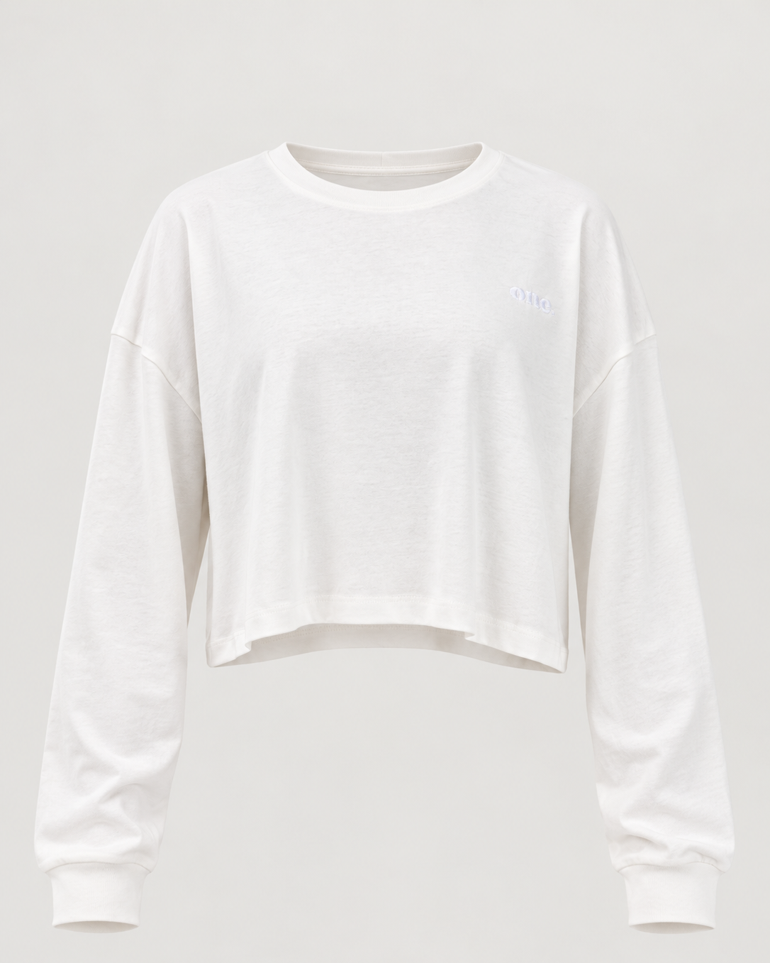 Studio Core Crop White — חזית — תמונה ראשית