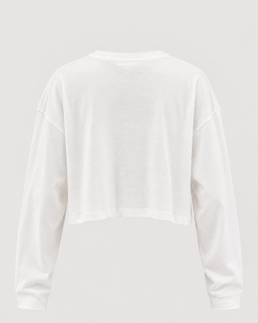 Studio Core Crop White — גב