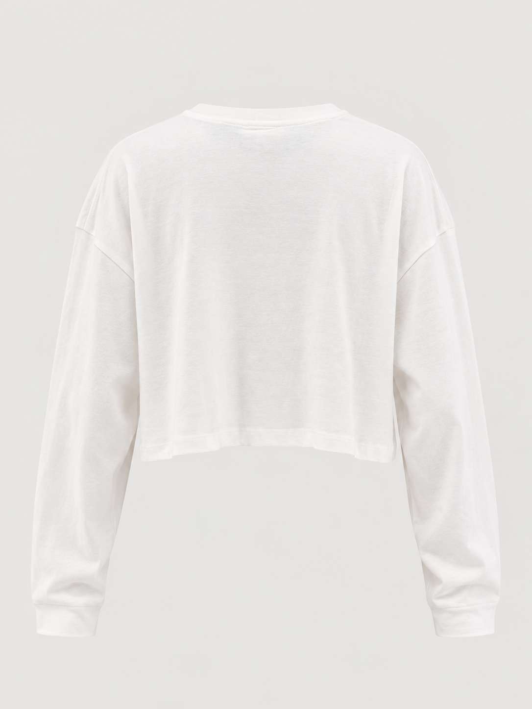 Studio Core Crop White — גב