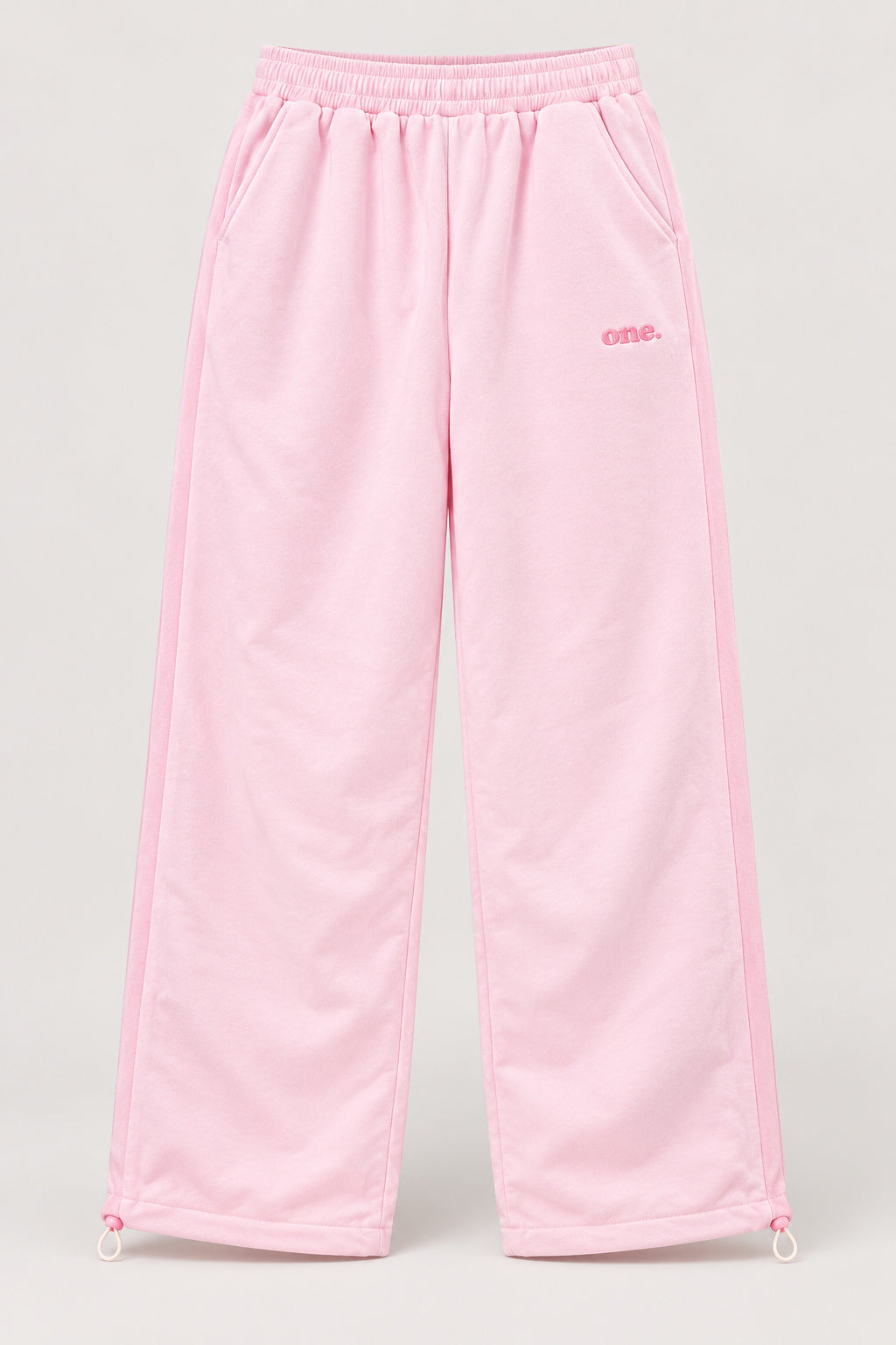 Powder Pink Jogger — front view