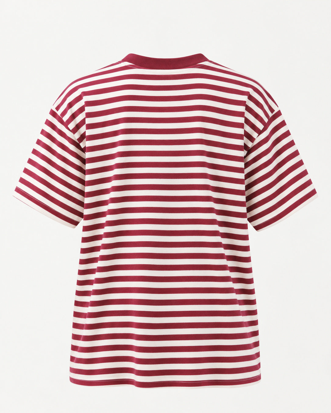 Studio Stripe Ruby Tee — back view