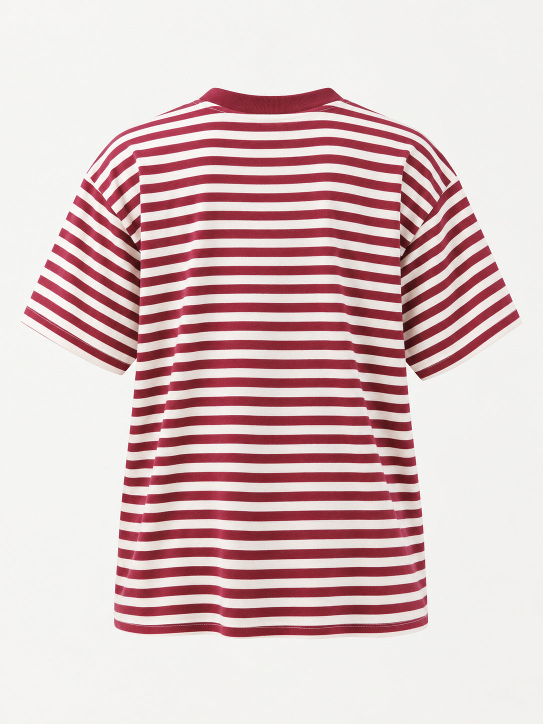 Studio Stripe Ruby Tee — back view