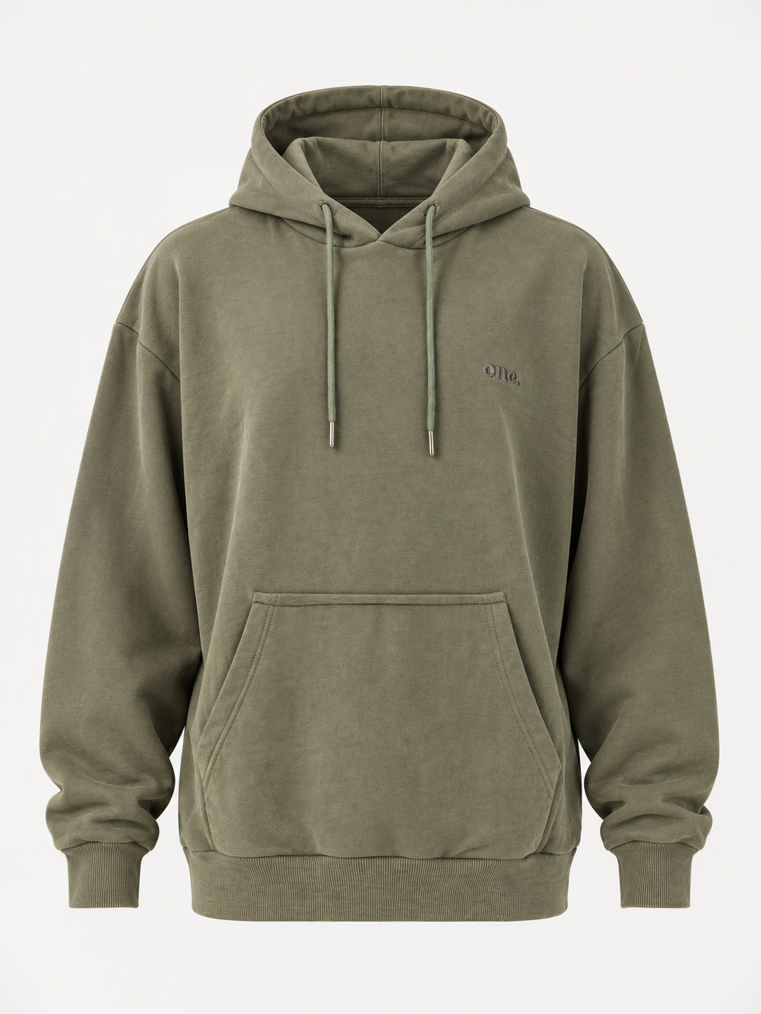 Army Wash Hoodie — front view