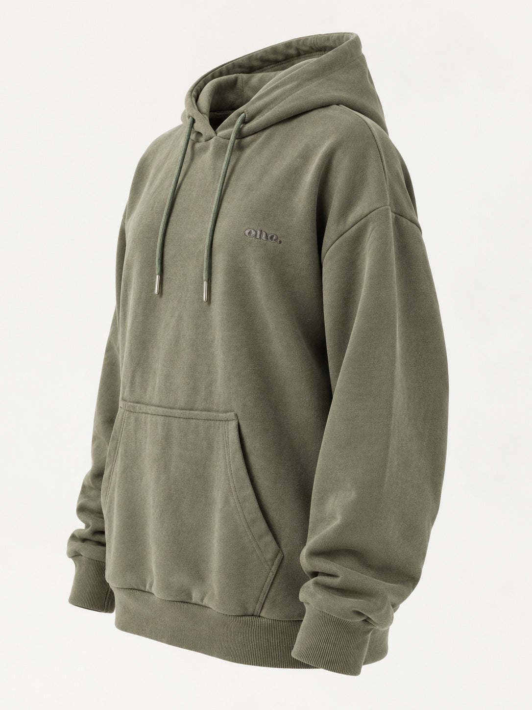 Army Wash Hoodie — side view