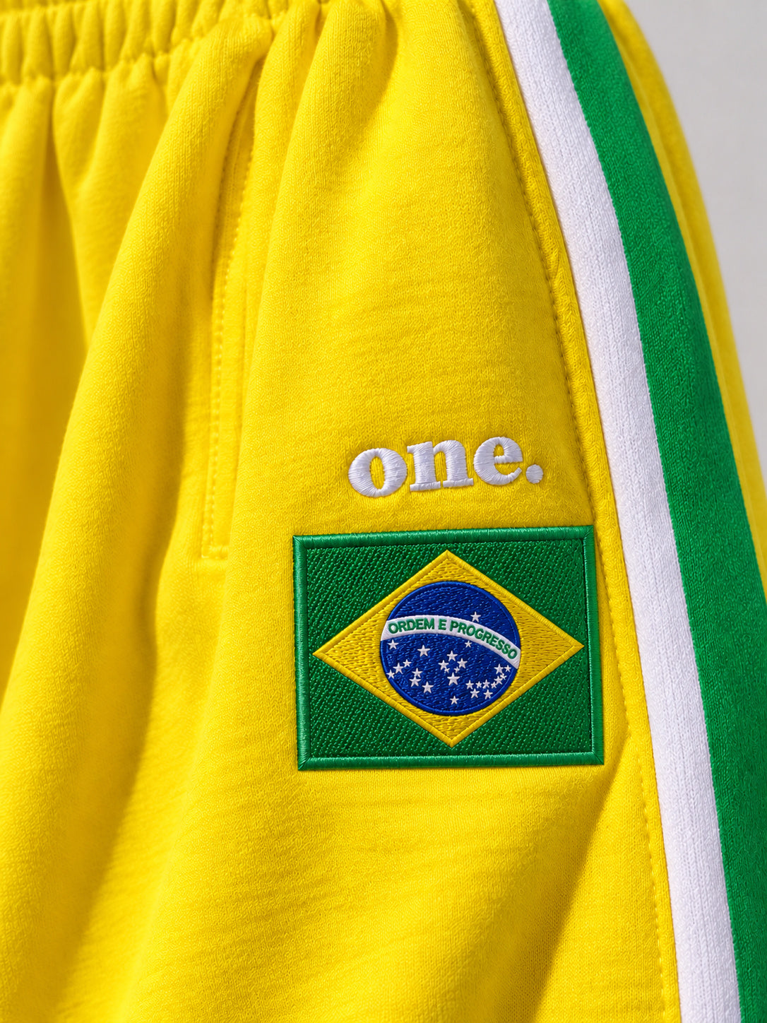 Brazilemma World Cup Jogger — detail