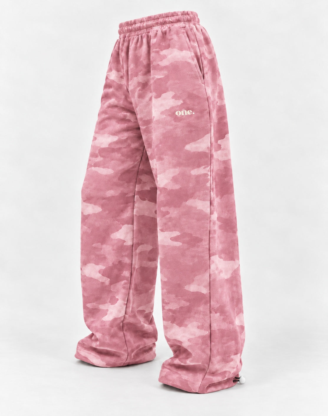 Cameo Candy Jogger — side, white stopper