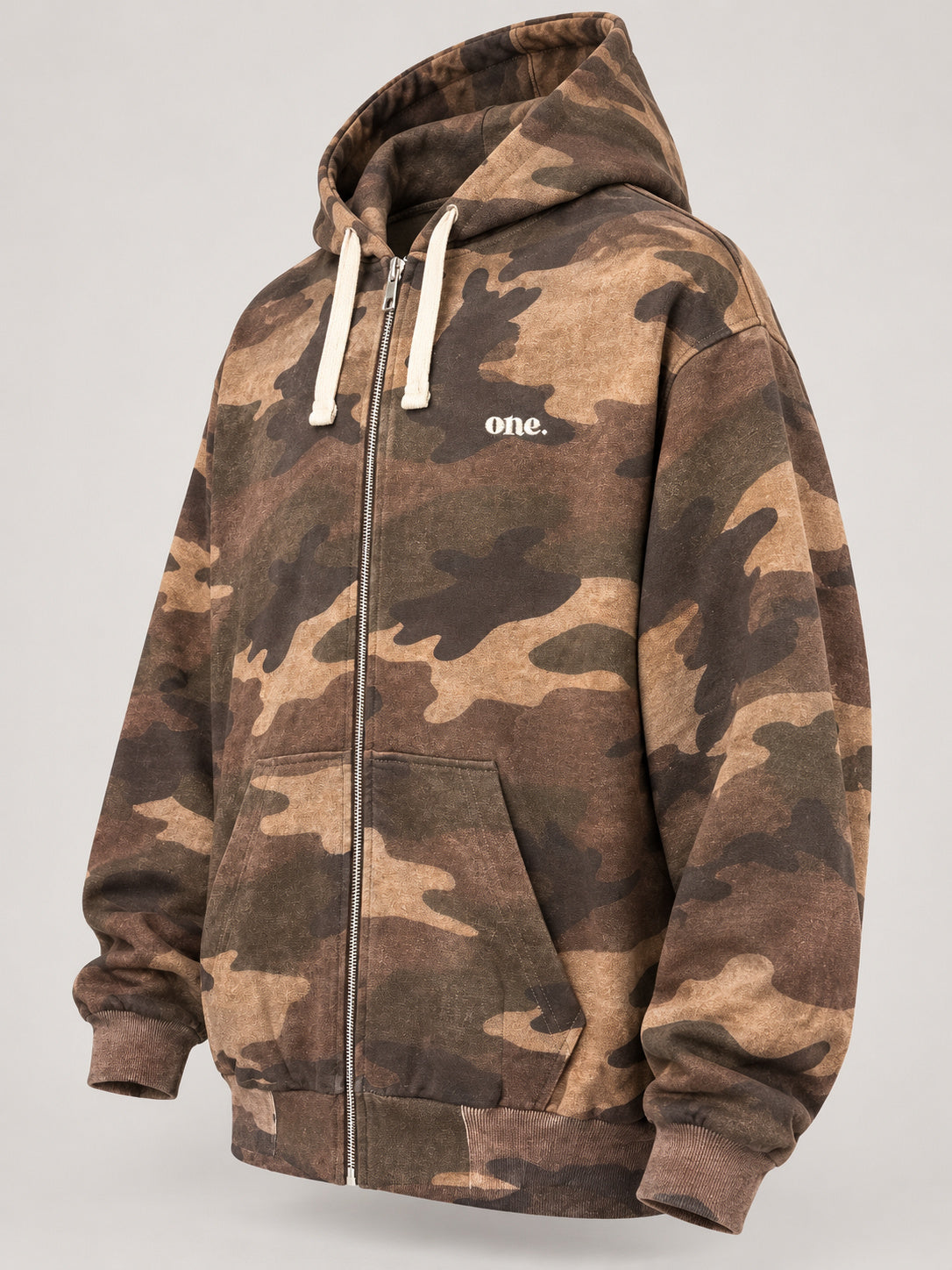 Cameo Street Zip Hoodie — side view