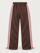 Chocolate Pink Line Jogger — back view