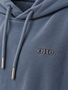 Denim Wash Hoodie — detail view