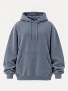 Denim Wash Hoodie — front view