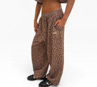 Leopard Street Jogger — on model