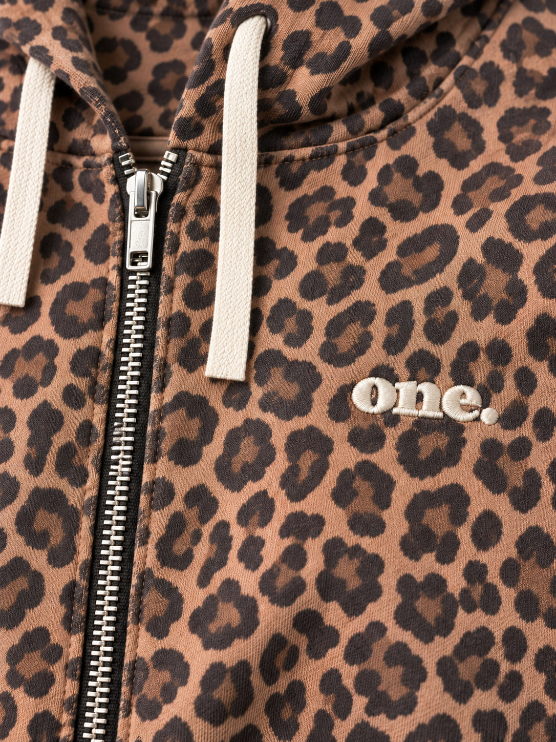 Leo Street Zip Hoodie — detail view