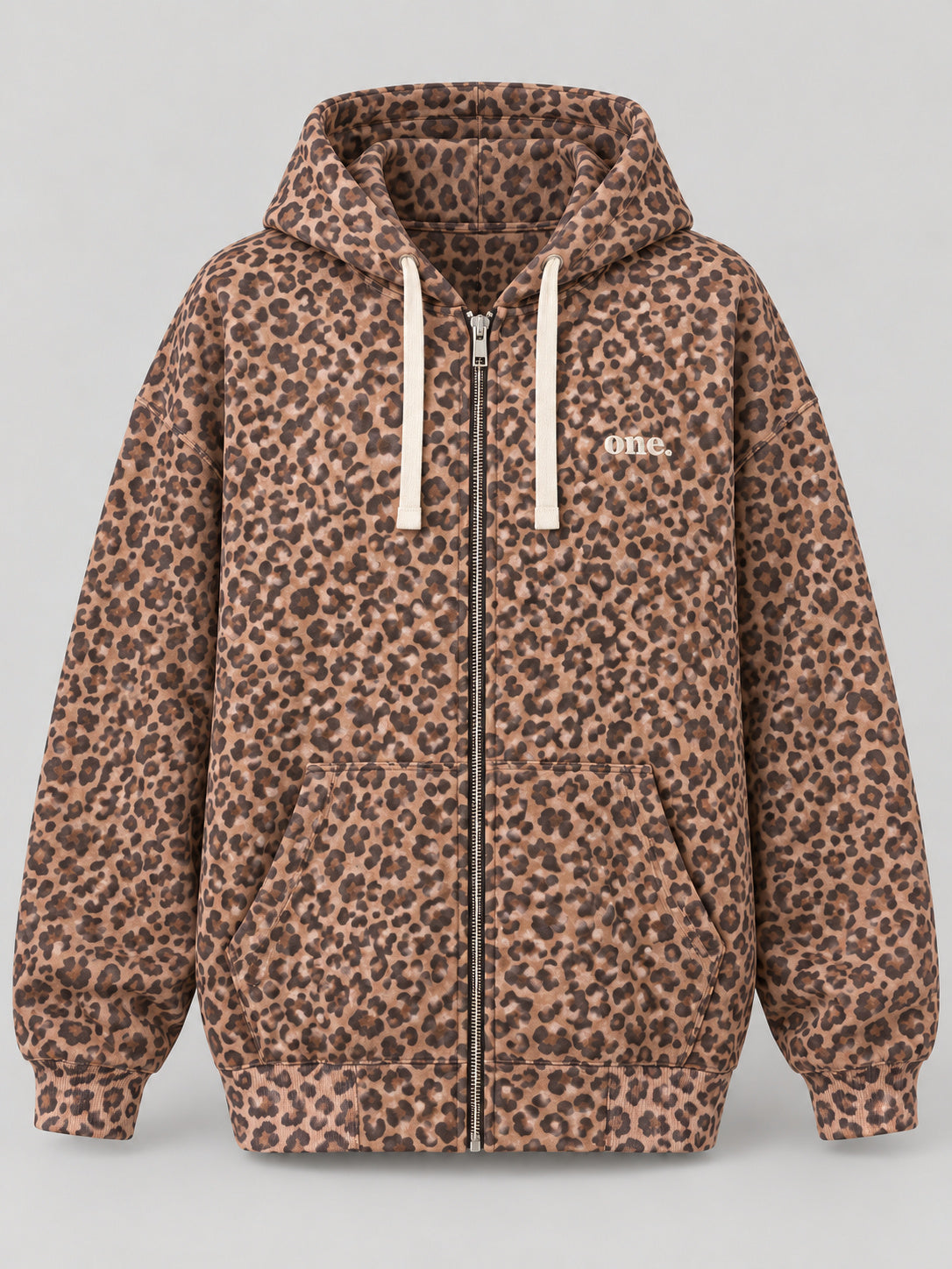 Leo Street Zip Hoodie — front view