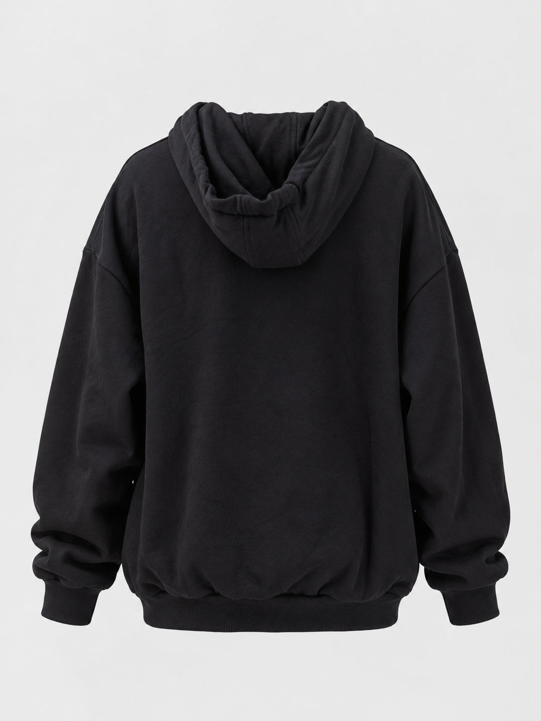Must-Have Black Hoodie — back view