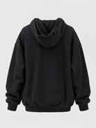 Must-Have Black Hoodie — back view