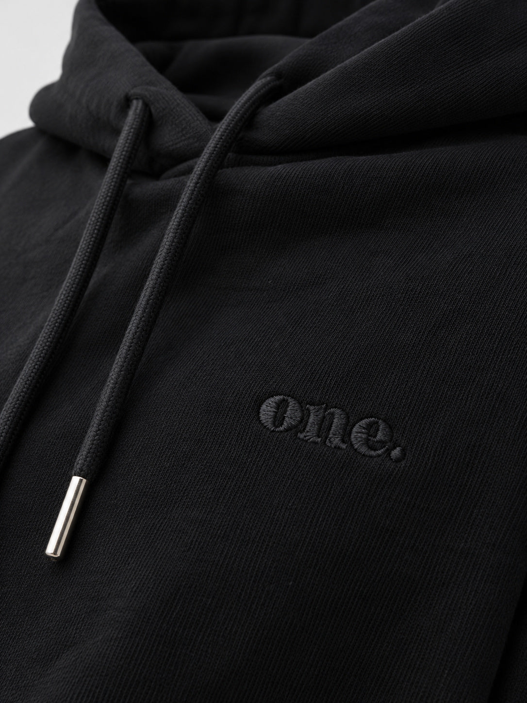 Must-Have Black Hoodie — detail view