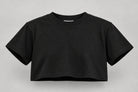 ONE Boxy Crop Black – front