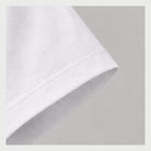ONE Boxy Crop White – sleeve detail