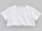 ONE Boxy Crop White – front