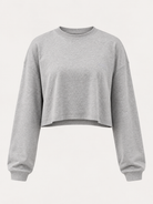 Studio Core Crop Heather Gray — חזית — תמונה ראשית