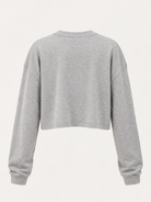 Studio Core Crop Heather Gray — גב