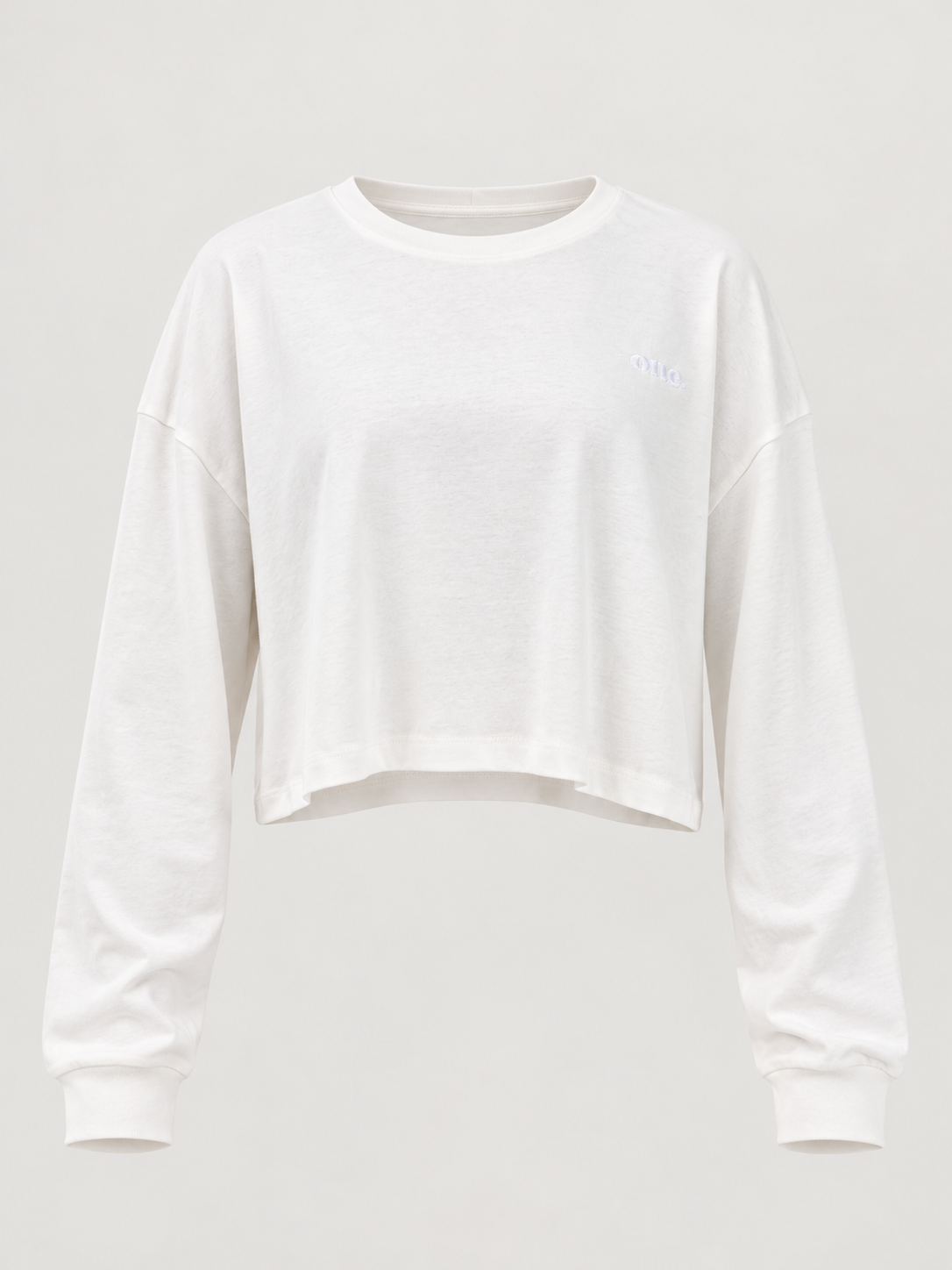Studio Core Crop White — חזית — תמונה ראשית