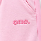 Powder Pink Jogger — detail view