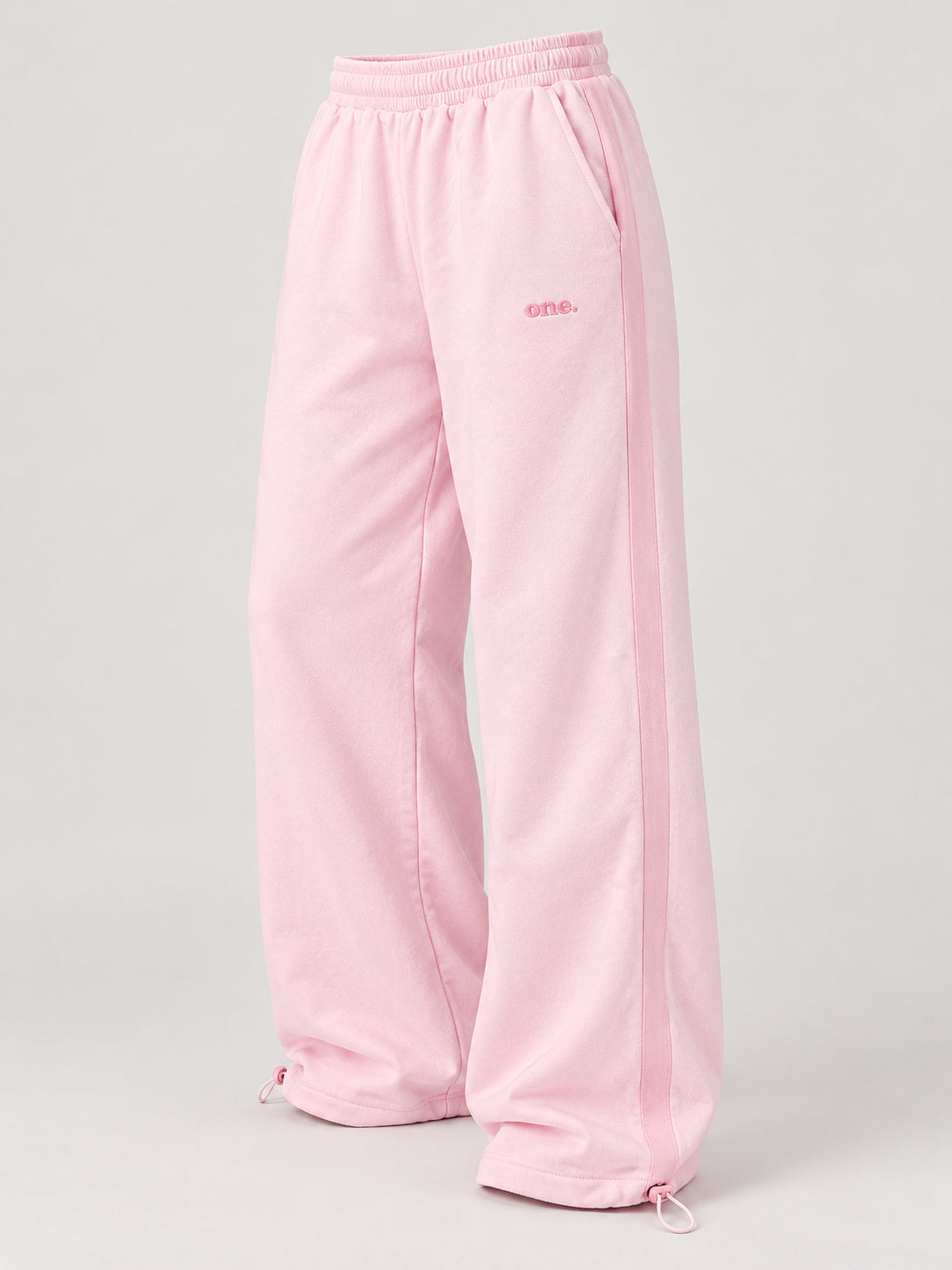 Powder Pink Jogger — side view