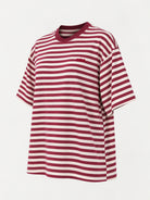 Studio Stripe Ruby Tee — side view